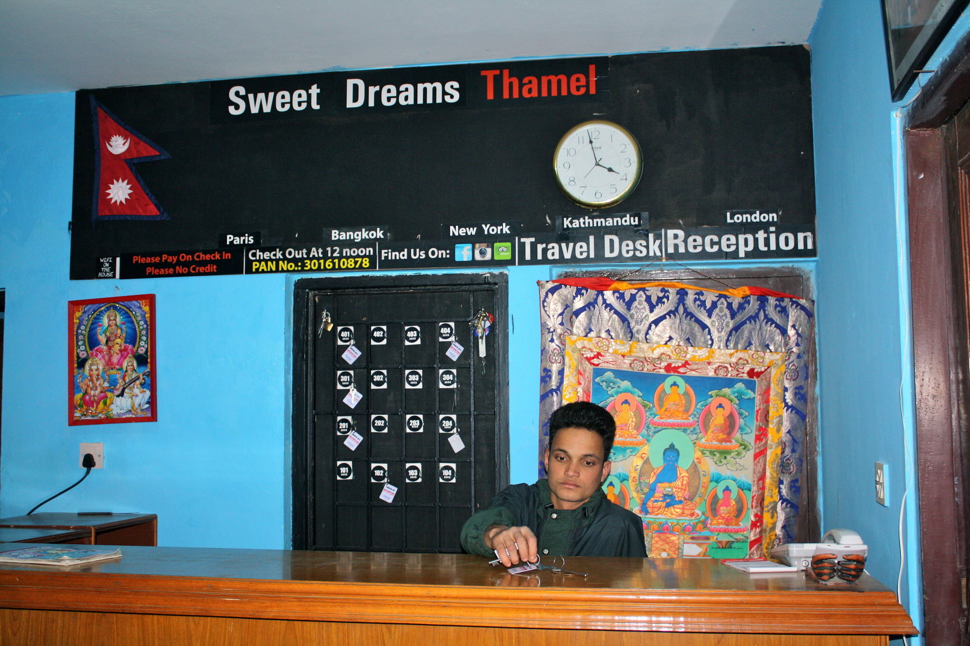 Hotel Sweet Dreams Kathmandu Exterior foto